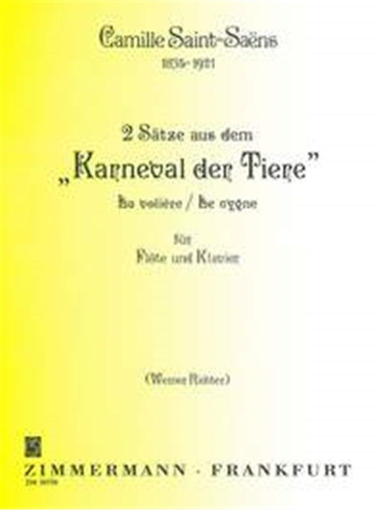2 Sätze aus dem Karneval der Tiere